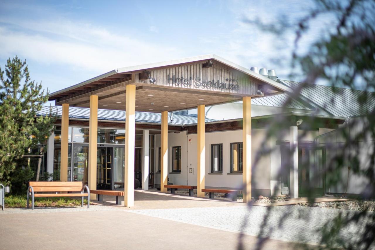 Familien Wellness Hotel Seeklause Mit Grossem Abenteuerspielplatz "Piraten-Insel-Usedom" Kinder Immer All-Inklusive & Getraenke Ganztags Inklusive Trassenheide Eksteriør billede