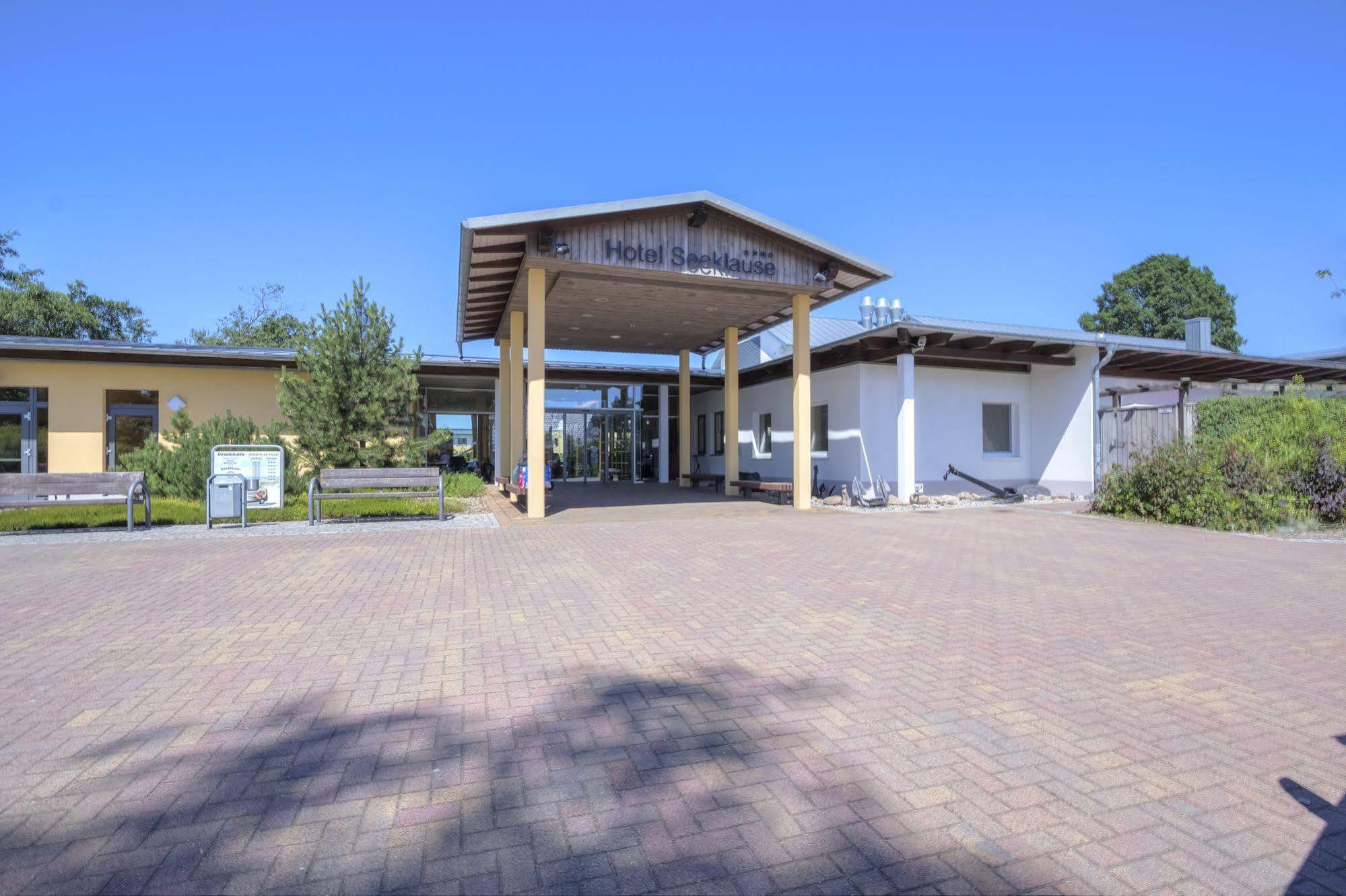 Familien Wellness Hotel Seeklause Mit Grossem Abenteuerspielplatz "Piraten-Insel-Usedom" Kinder Immer All-Inklusive & Getraenke Ganztags Inklusive Trassenheide Eksteriør billede